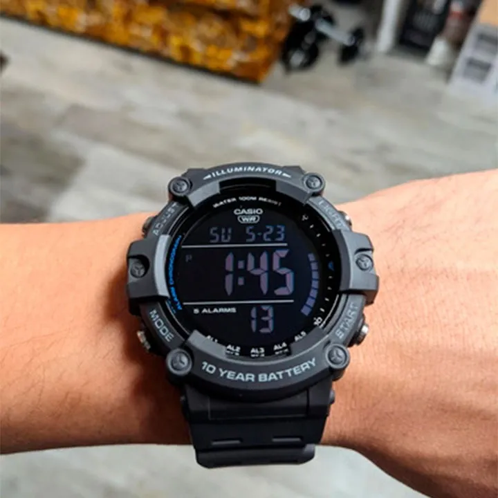 Reloj Hombre Casio Digital Negro Ae-1500wh-8bvdf - Image 4