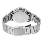 Reloj pulsera Casio Casio con correa de acero inoxidable color plateado - fondo negro - Image 7