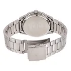 Reloj pulsera Casio Casio con correa de acero inoxidable color plateado - fondo negro - Image 5