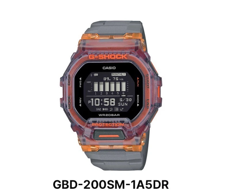 Reloj de pulsera Casio G-Shock GBD-200SM-1A5DR para hombre correa de resina / EXPRESS - Image 4