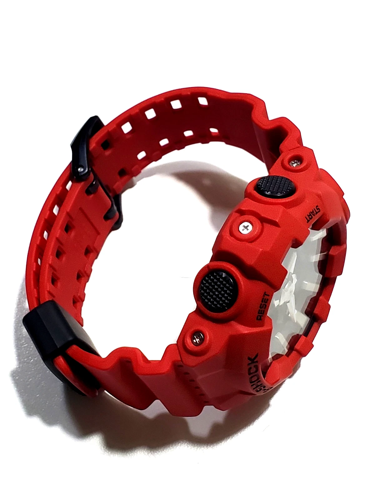 Reloj Digital Casio G-Shock Ga-700-4A Mod 5522 Super Iluminador Rojo/Negro - Image 6