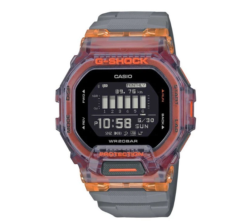 Reloj de pulsera Casio G-Shock GBD-200SM-1A5DR para hombre correa de resina / EXPRESS